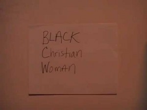 Black Christian Woman